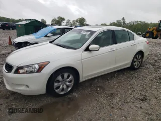 2010 Honda Accord EX-L z VIN 1HGCP3F88AA021523, wystawiony jako Copart lot #57381875 z przebiegiem 76 129 mil mil oraz Czysty tytuł • Clean title. Historia ofert i sprzedaży dostępna na DreamBid. Obrazek 1.