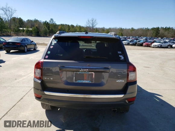 2016 Jeep Compass High Altitude Edition with VIN 1C4NJDEB8GD696968, listed as a Copart auction lot 40581053 with 88,318 mi miles. Bid and sale history available at carsss.com. Image 6.