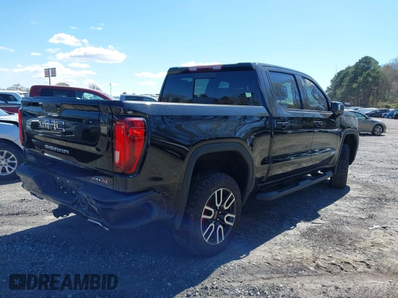 2021 GMC Sierra 1500 AT4 with VIN 1GTP9EED5MZ269495, listed as a IAAI auction lot 41789180 with 27,672 mi miles. Bid and sale history available at carsss.com. Image 4.