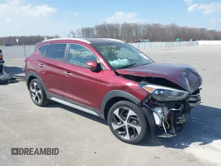 2017 Hyundai Tucson Sport z VIN KM8J33A27HU426538, wystawiony jako IAAI lot #41692601 z przebiegiem 111 716 mil mil oraz . Historia ofert i sprzedaży dostępna na DreamBid. Obrazek 1.