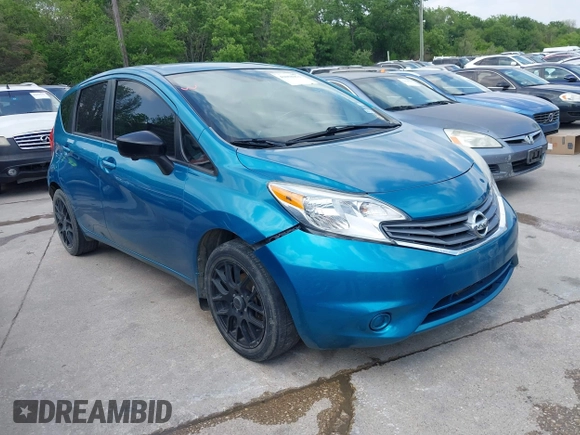 2015 Nissan Note SV with VIN 3N1CE2CP0FL418429, listed as a IAAI auction lot 42058991 with Not Provided miles and . Bid and sale history available at DreamBid. Image 1.