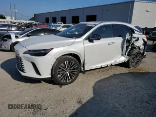 2023 Lexus RX with VIN JTJCHMAA5P2008692, listed as a Copart auction lot 66699123 with 3,217 mi miles. Bid and sale history available at carsss.com. Image 1.