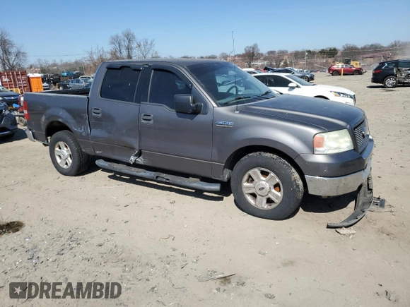 2004 Ford F-150 XLT with VIN 1FTRW12W14FA12948, listed as a Copart auction lot 48560795 with 266,969 mi miles and Salvage Title. Bid and sale history available at carsss.com. Image 4.