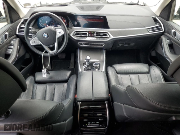 2022 BMW X7 xDrive40i z VIN 5UXCW2C00N9K29220, wystawiony jako Copart lot #59140955 z przebiegiem 56 877 mil mil oraz Szkoda całkowita • Salvage title. Historia ofert i sprzedaży dostępna na DreamBid. Obrazek 8.
