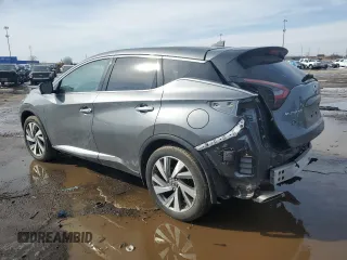 2021 Nissan Murano SL with VIN 5N1AZ2CS2MC104086, listed as a Copart auction lot 46782625 with 24,685 mi miles and Clean Title. Bid and sale history available at DreamBid. Image 2.