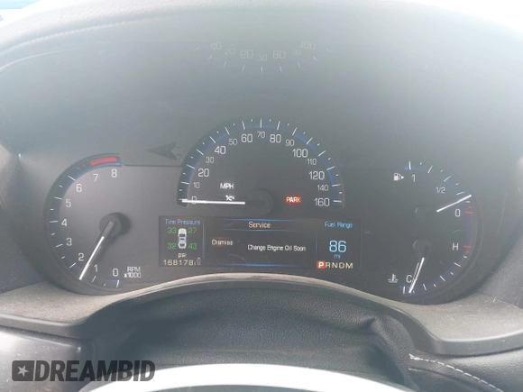 2014 Cadillac ATS Standard RWD with VIN 1G6AA5RX4E0104676, listed as a IAAI auction lot 41934130 with 168,178 mi miles and . Bid and sale history available at carsss.com. Image 7.