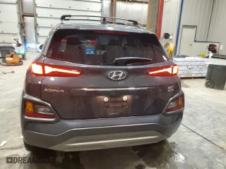 2021 Hyundai Kona Ultimate with VIN KM8K5CA5XMU647408, listed as a Copart auction lot 49158515 with 40,075 mi miles and Salvage Title. Bid and sale history available at carsss.com. Image 6.