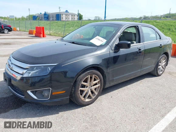 2010 Ford Fusion SEL with VIN 3FAHP0JA9AR421938, listed as a IAAI auction lot 42086265 with 158,388 mi miles. Bid and sale history available at carsss.com. Image 2.