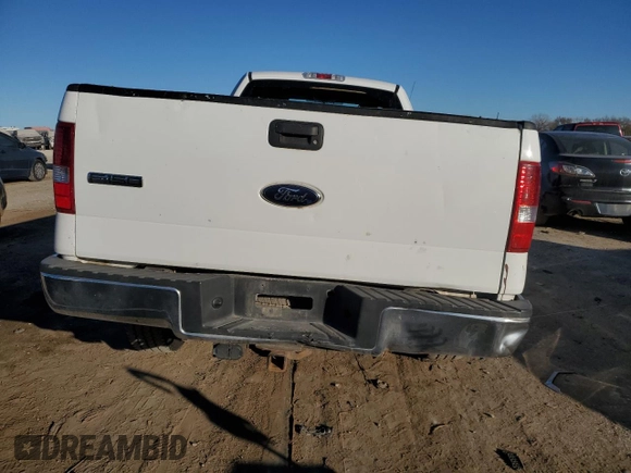 2008 Ford F-150 XL with VIN 1FTRF14V68KC10524, listed as a Copart auction lot 84461924 with 190,236 mi miles and Salvage Title. Bid and sale history available at carsss.com. Image 6.
