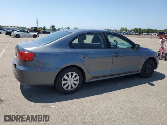 2014 Volkswagen Jetta S with VIN 3VW2K7AJXEM227412, listed as a Copart auction lot 61509275 with 116,827 mi miles and Salvage title. Bid and sale history available at DreamBid. Image 3.
