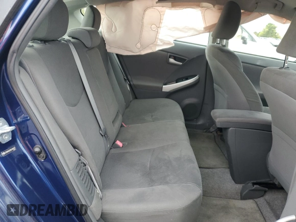 2011 Toyota Prius I with VIN JTDKN3DU2B1441652, listed as a Copart auction lot 53439055 with 179,522 mi miles and Salvage Title. Bid and sale history available at DreamBid. Image 10.