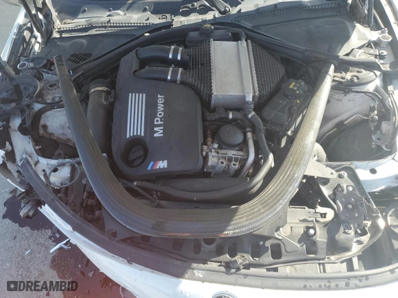 2016 BMW M4 with VIN WBS3R9C53GK336943, listed as a Copart auction lot 52157535 with 103,850 mi miles and Salvage Title. Bid and sale history available at carsss.com. Image 13.