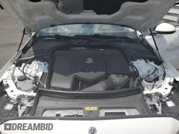 2024 Mercedes-Benz C 300 with VIN W1KAF4HBXRR224584, listed as a Copart auction lot 50509725 with 2,757 mi miles and Salvage Title. Bid and sale history available at DreamBid. Image 11.