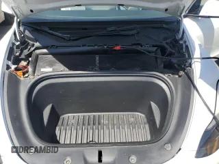 2022 Tesla Model Y Performance with VIN 7SAYGDEFXNF407340, listed as a Copart auction lot 54376895 with 56,709 mi miles and Salvage Title. Bid and sale history available at DreamBid. Image 11.