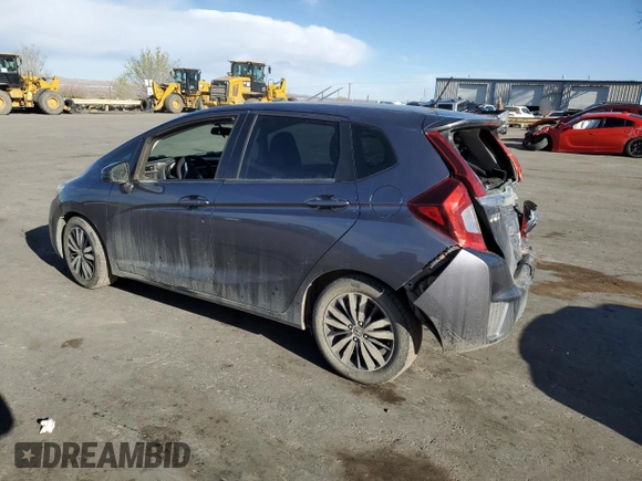 2015 Honda Fit EX-L with VIN 3HGGK5H89FM726964, listed as a Copart auction lot 48564635 with 157,667 mi miles and Salvage Title. Bid and sale history available at DreamBid. Image 2.