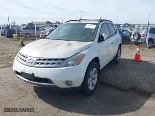 2007 Nissan Murano S with VIN JN8AZ08T17W517991, listed as a IAAI auction lot 41677946 with 173,187 mi miles. Bid and sale history available at carsss.com. Image 2.