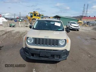 2015 Jeep Renegade Sport with VIN ZACCJBAT4FPC26527, listed as a IAAI auction lot 41704445 with 108,660 mi miles and . Bid and sale history available at DreamBid. Image 12.