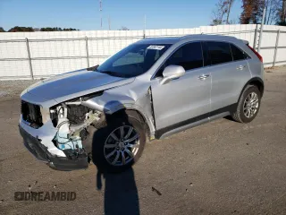 2020 Cadillac XT4 FWD Premium Luxury with VIN 1GYFZCR45LF078258, listed as a Copart auction lot 82302144 with 81,643 mi miles and Salvage Title. Bid and sale history available at carsss.com. Image 1.