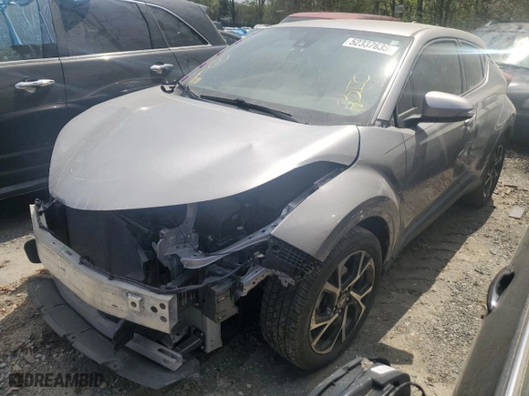 2018 Toyota C-HR XLE with VIN JTNKHMBX2J1004061, listed as a Copart auction lot 52337635 with 84,286 mi miles and Salvage Title. Bid and sale history available at carsss.com. Image 1.