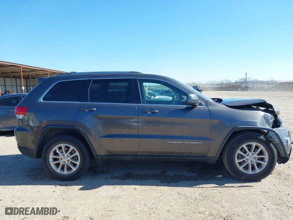 2014 Jeep Grand Cherokee Laredo with VIN 1C4RJEAG4EC317072, listed as a IAAI auction lot 41476862 with 127,742 mi miles. Bid and sale history available at carsss.com. Image 14.