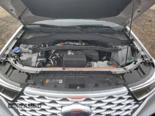 2022 Ford Explorer Platinum with VIN 1FM5K8HW2NNA11076, listed as a Copart auction lot 87486124 with 13,529 mi miles and Salvage Title. Bid and sale history available at carsss.com. Image 12.