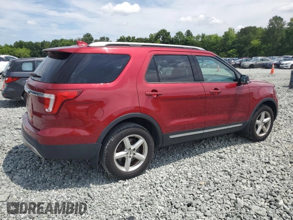 2017 Ford Explorer XLT z VIN 1FM5K8D89HGD94627, wystawiony jako Copart lot #60369945 z przebiegiem 75 951 mil mil oraz Szkoda całkowita • Salvage title. Historia ofert i sprzedaży dostępna na DreamBid. Obrazek 3.