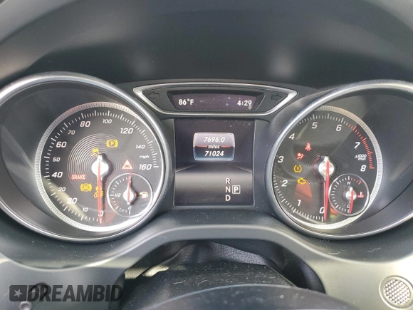2018 Mercedes-Benz CLA 250 with VIN WDDSJ4GB3JN689255, listed as a Copart auction lot 46703534 with 71,024 mi miles and . Bid and sale history available at DreamBid. Image 9.