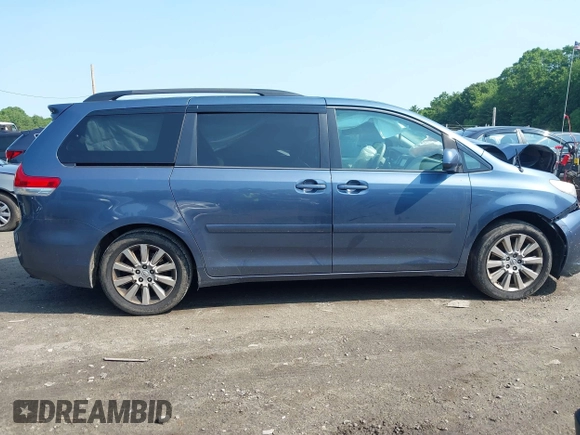 2013 Toyota Sienna LE with VIN 5TDJK3DC6DS070951, listed as a IAAI auction lot 42468510 with 235,537 mi miles and . Bid and sale history available at DreamBid. Image 13.