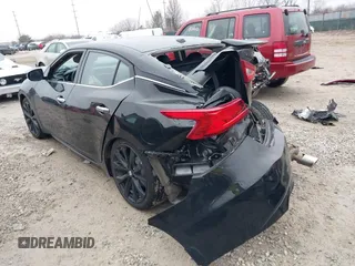 2018 Nissan Maxima SV with VIN 1N4AA6AP5JC387845, listed as a IAAI auction lot 41574505 with 50,629 mi miles and . Bid and sale history available at DreamBid. Image 3.