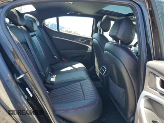 2024 Genesis G70 2.5T with VIN KMTG34SCXRU138219, listed as a Copart auction lot 53567155 with 13,323 mi miles and Salvage title. Bid and sale history available at DreamBid. Image 10.