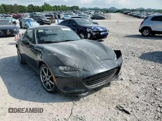 2021 Mazda MX-5 Miata Grand Touring with VIN JM1NDAM7XM0456083, listed as a Copart auction lot 52894705 with 86,050 mi miles and Salvage title. Bid and sale history available at DreamBid. Image 13.