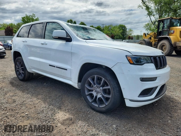 2020 Jeep Grand Cherokee High Altitude with VIN 1C4RJFCG6LC346735, listed as a Copart auction lot 64877935 with 50,258 mi miles and Salvage title. Bid and sale history available at DreamBid. Image 4.
