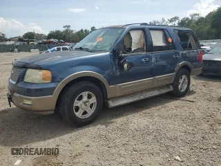 2004 Ford Expedition Eddie Bauer z VIN 1FMEU17W24LB01664, wystawiony jako Copart lot #59003875 z przebiegiem Nie podano mil oraz Szkoda całkowita • Salvage title. Historia ofert i sprzedaży dostępna na DreamBid. Obrazek 1.