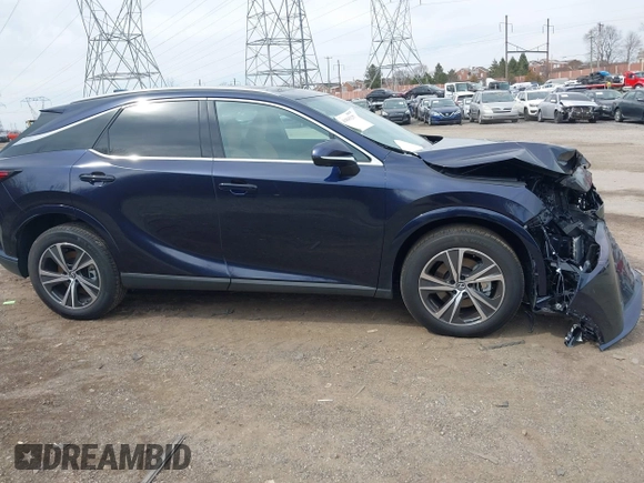 2025 Lexus RX 350 with VIN 2T2BAMCAXSC093390, listed as a IAAI auction lot 41843237 with 3,056 mi miles and . Bid and sale history available at DreamBid. Image 14.