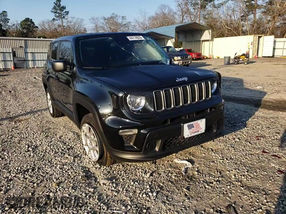 2023 Jeep Renegade Upland with VIN ZACNJDB1XPPP15384, listed as a Copart auction lot 44714055 with 28,125 mi miles and Salvage title. Bid and sale history available at DreamBid. Image 11.