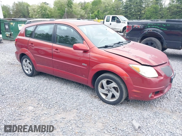 2005 Pontiac Vibe z VIN 5Y2SL63815Z404920, wystawiony jako IAAI lot #42355973 z przebiegiem 156 126 mil mil oraz . Historia ofert i sprzedaży dostępna na DreamBid. Obrazek 1.