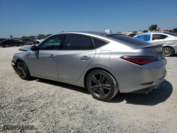 2023 Acura Integra w/A-Spec Package with VIN 19UDE4H39PA009519, listed as a Copart auction lot 48960735 with 14,661 mi miles and Salvage Title. Bid and sale history available at carsss.com. Image 2.