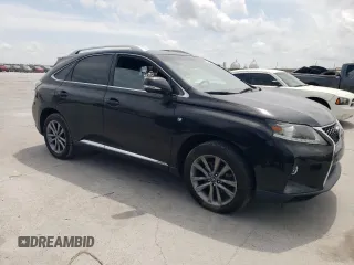 2015 Lexus RX 350 with VIN 2T2BK1BA1FC259489, listed as a Copart auction lot 54937875 with 75,939 mi miles and Salvage Title. Bid and sale history available at DreamBid. Image 4.