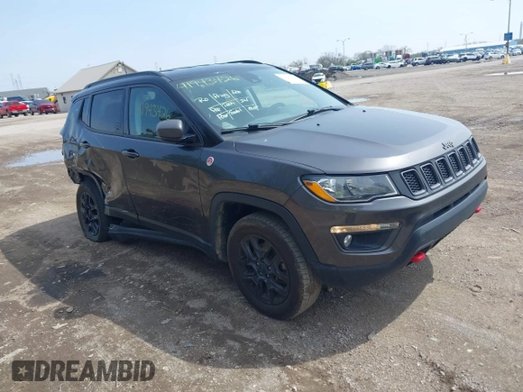 2021 Jeep Compass Trailhawk с VIN 3C4NJDDB3MT529263, выставлен на аукционе IAAI как лот 41943426 с пробегом 96 133 миль миль и . История ставок и продаж доступна на DreamBid. Изображение 1.