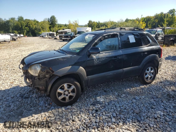 2005 Hyundai Tucson GLS with VIN KM8JN72D35U185459, listed as a Copart auction lot 70639434 with Not Provided miles and Salvage Title. Bid and sale history available at carsss.com. Image 1.