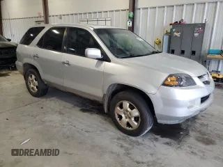 2005 Acura MDX with VIN 2HNYD18205H512521, listed as a Copart auction lot 43336205 with 264,949 mi miles and Salvage Title. Bid and sale history available at carsss.com. Image 4.