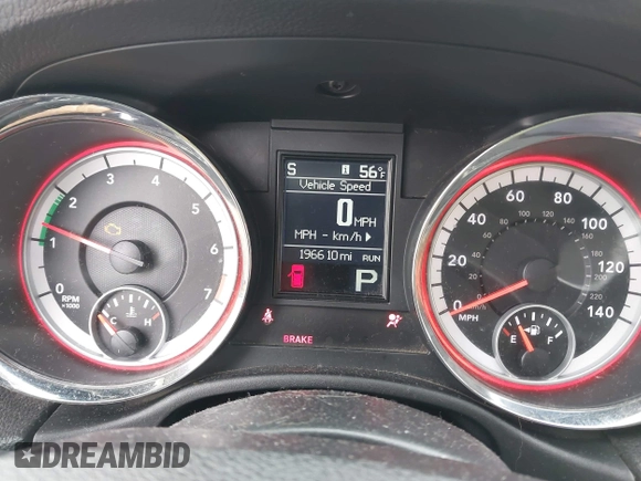 2012 Dodge Durango Citadel with VIN 1C4RDJEG8CC336957, listed as a IAAI auction lot 42309501 with 196,610 mi miles and . Bid and sale history available at DreamBid. Image 7.