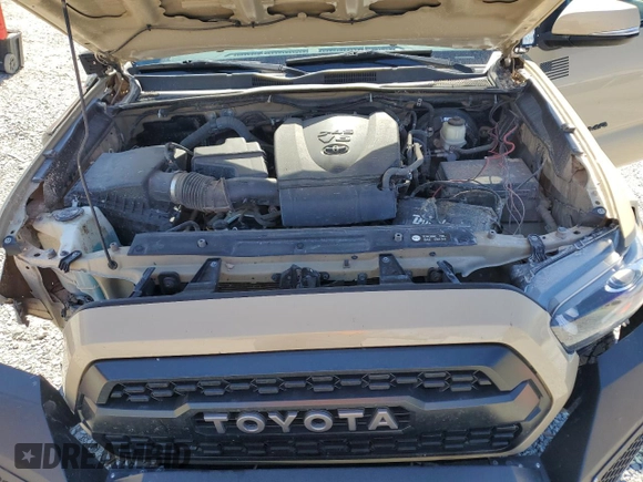 2017 Toyota Tacoma SR5 with VIN 5TFCZ5ANXHX082770, listed as a Copart auction lot 53835735 with 181,676 mi miles and Salvage Title. Bid and sale history available at carsss.com. Image 11.