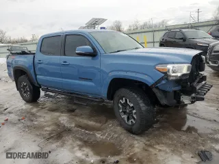2019 Toyota Tacoma 4WD SR with VIN 3TMCZ5AN8KM217340, listed as a Copart auction lot 47365675 with 102,920 mi miles and Salvage Title. Bid and sale history available at carsss.com. Image 4.