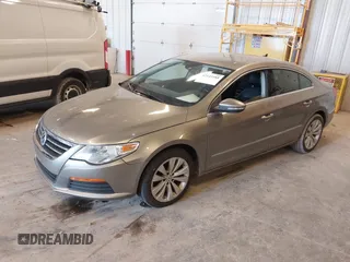 2012 Volkswagen CC Sport with VIN WVWMN7AN9CE508965, listed as a IAAI auction lot 42143188 with 129,205 mi miles. Bid and sale history available at carsss.com. Image 2.