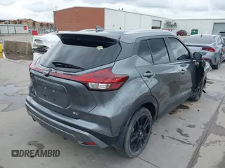 2022 Nissan Kicks SV with VIN 3N1CP5CV2NL481461, listed as a IAAI auction lot 41899293 with 34,636 mi miles and . Bid and sale history available at DreamBid. Image 4.