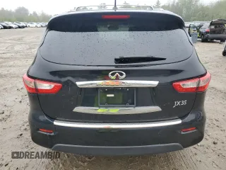 2013 Infiniti JX35 with VIN 5N1AL0MM3DC341546, listed as a Copart auction lot 55587155 with 128,846 mi miles and Clean Title. Bid and sale history available at DreamBid. Image 6.
