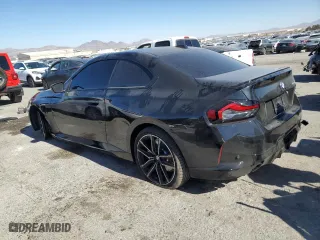 2024 BMW 2 Series 230i with VIN 3MW23CM07R8E89279, listed as a Copart auction lot 44823465 with 4,481 mi miles and Salvage Title. Bid and sale history available at carsss.com. Image 2.
