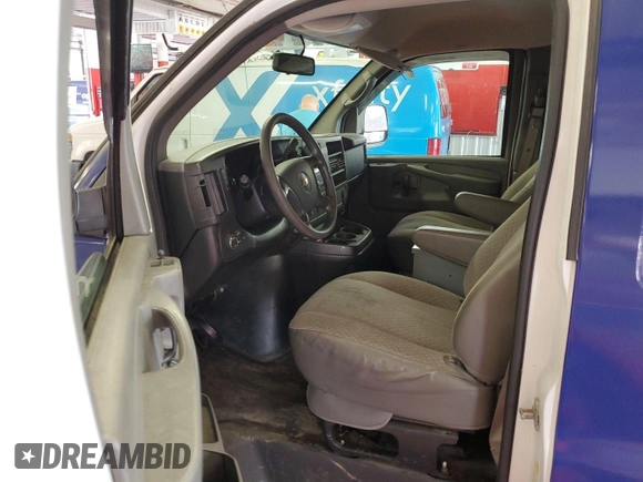 2014 Chevrolet Express Cargo with VIN 1GCSGAFX5E1204664, listed as a IAAI auction lot 42566613 with 103,962 mi miles and . Bid and sale history available at DreamBid. Image 18.