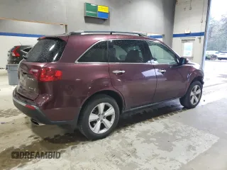 2010 Acura MDX Technology Pkg with VIN 2HNYD2H66AH508797, listed as a Copart auction lot 52759875 with 183,256 mi miles and Salvage Title. Bid and sale history available at carsss.com. Image 3.